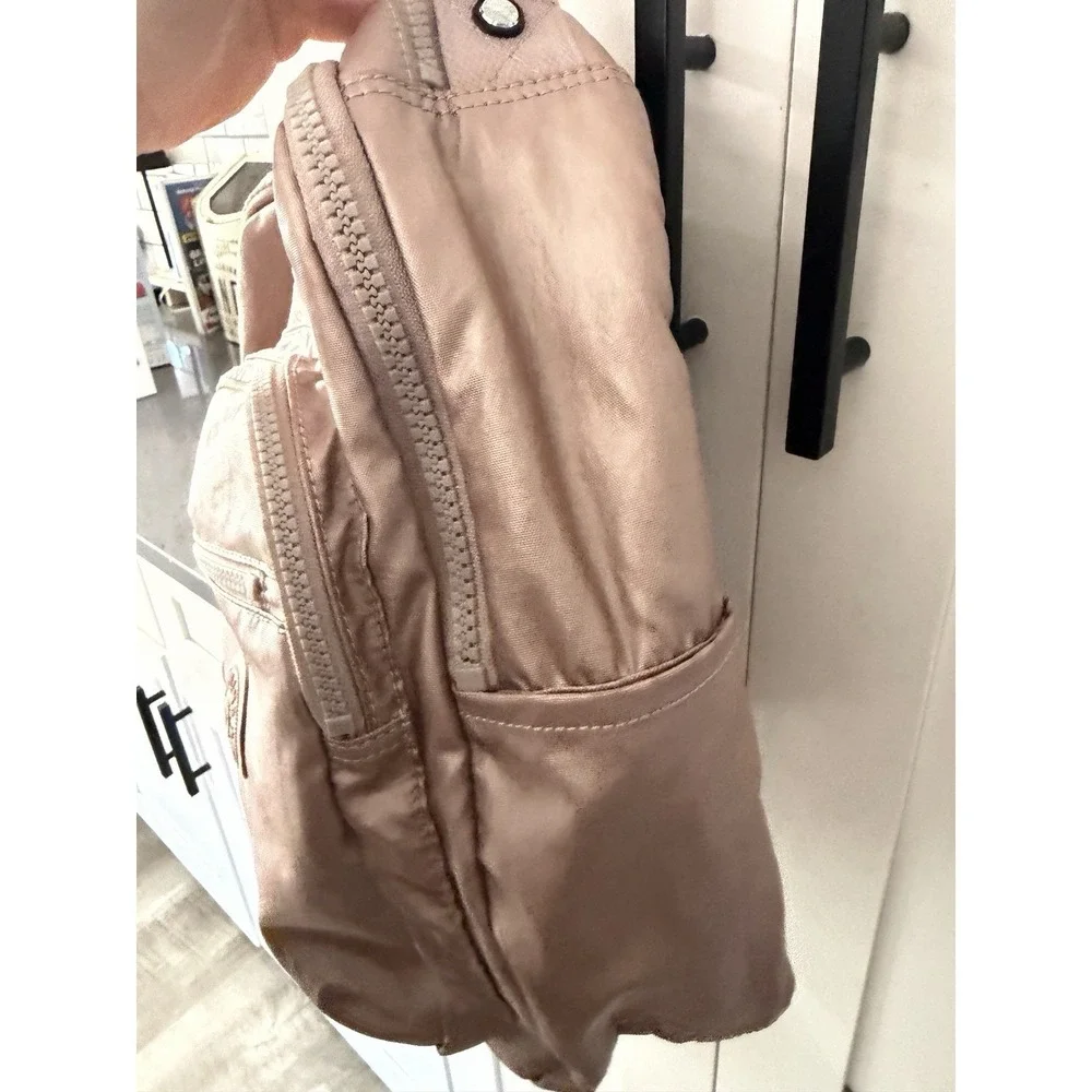 Kipling Seoul Backpack Metallic Rose Gold 13